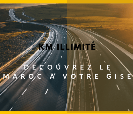 Profitez du km illimité en voitures de location à Agadir